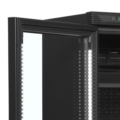 Холодильна шафа TEFCOLD CEV425BLACK L/H
