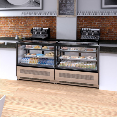 Вітрина кондитерська TEFCOLD-LPD1200F/BLACK