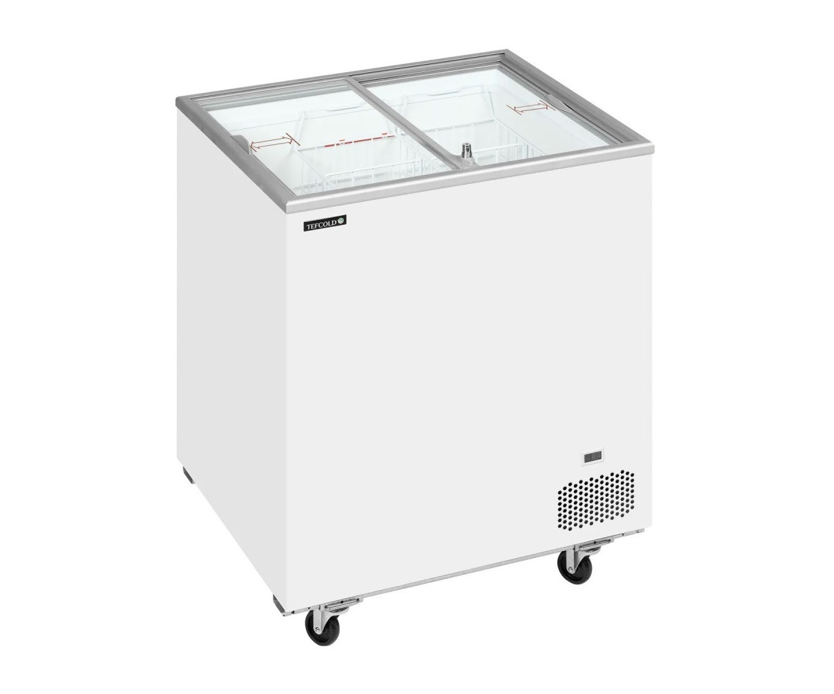 Скриня морозильна зі склом TEFCOLD IC202SC