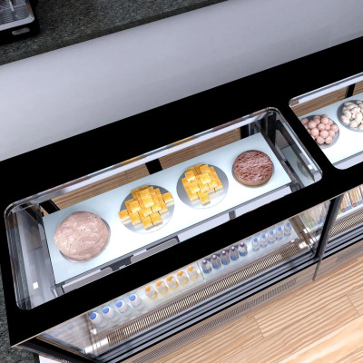 Витрина кондитерская TEFCOLD-LPD900F/Black