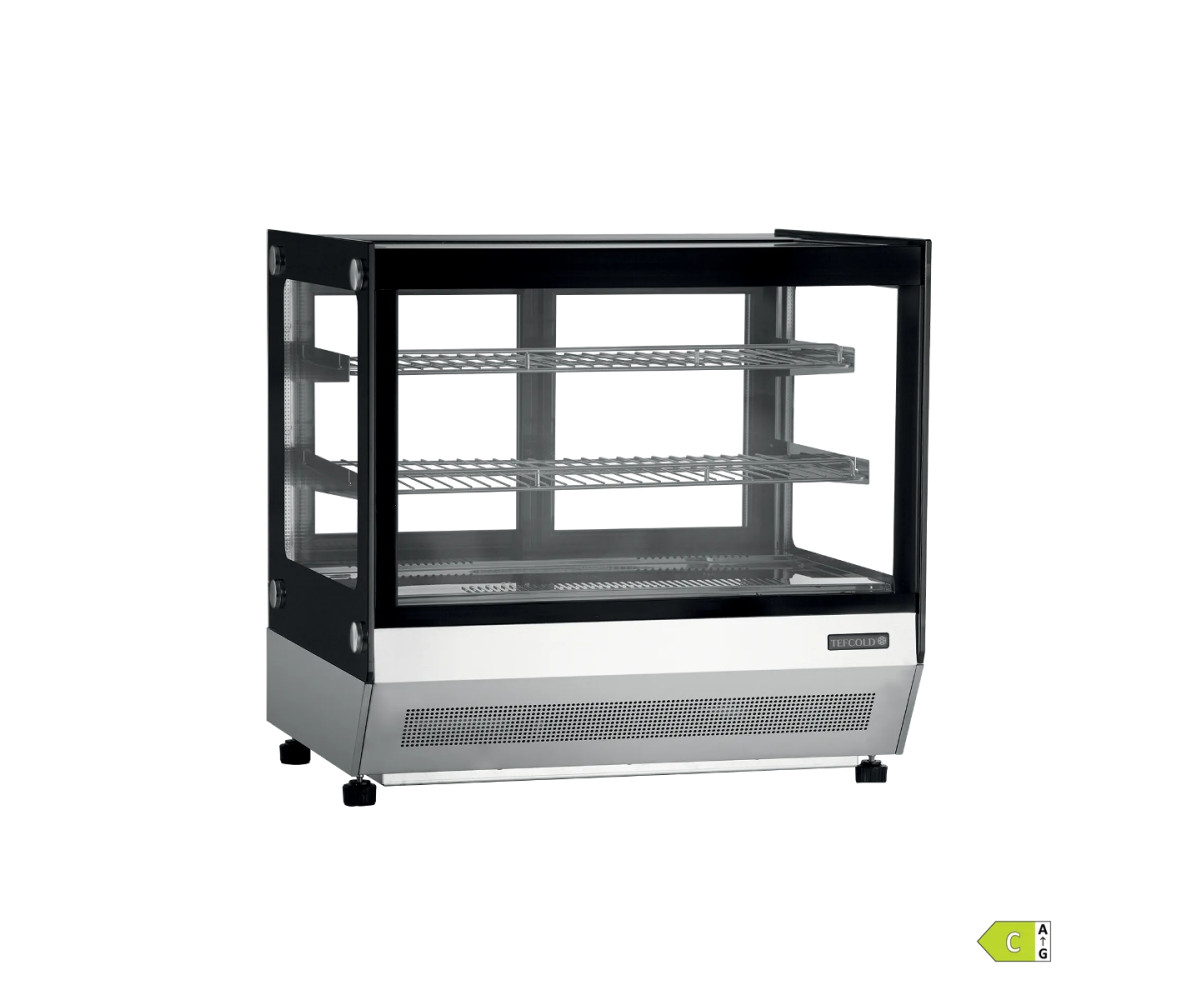 Вітрина кондитерська TEFCOLD-LCT750F/Black
