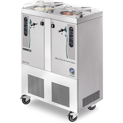 Машина для виготовлення морозива Gelato 5+5K Crea Twin i-Green