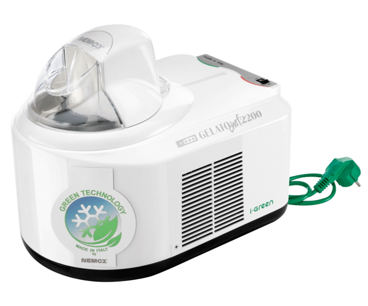 Машина для приготування морозива GELATO CHEF 2200 i-Green Color WHITE