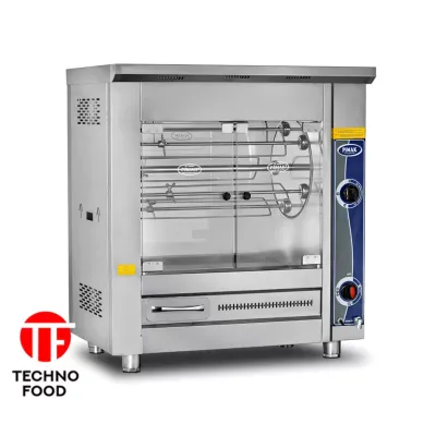 Гриль для курей електричний/газовий M006 Pimak