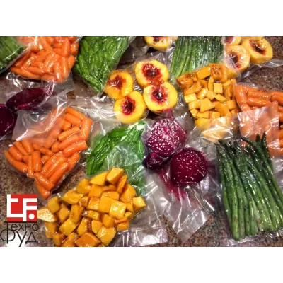 Гладкие пакеты для вакуумной упаковки Т10 40х60 см