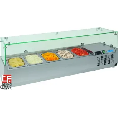 Салат-бар на 7 гастроемкостей GN 1/4 EVRX 1600/330