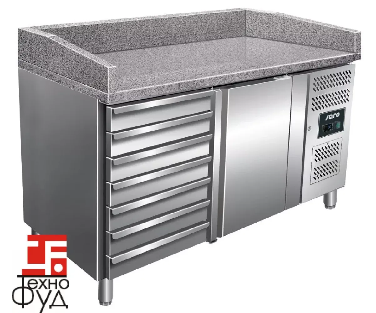 Холодильный стол для пиццы с ящиками SARO MARGA PZ 1610 TN