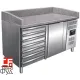 Холодильный стол для пиццы с ящиками SARO MARGA PZ 1610 TN