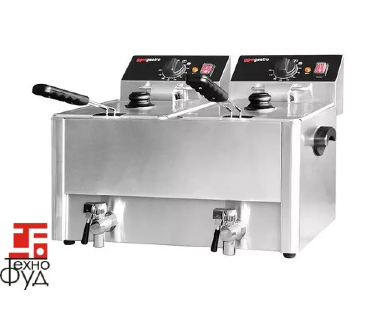Фритюрница электрическая EFH8+8 GGM Gastro
