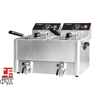 Фритюрница электрическая EFH8+8 GGM Gastro