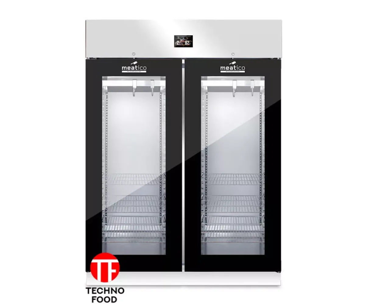 Шафа для дозрівання м'яса AC9F11 MEAT 1500 GLASS GREEN EVERLASTING