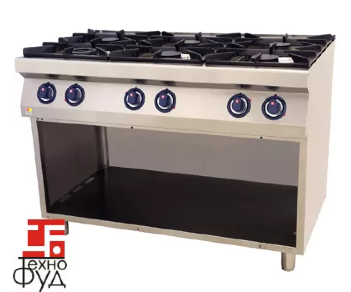 Плита газовая профессиональная PST67/P Kogast