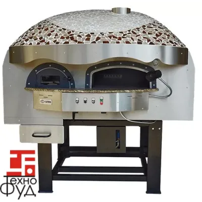ДРОВЯНАЯ ПЕЧЬ ДЛЯ ПИЦЦЫ DR120К Brown Wave Mosaic