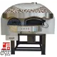 ДРОВЯНАЯ ПЕЧЬ ДЛЯ ПИЦЦЫ DR120К Brown Wave Mosaic