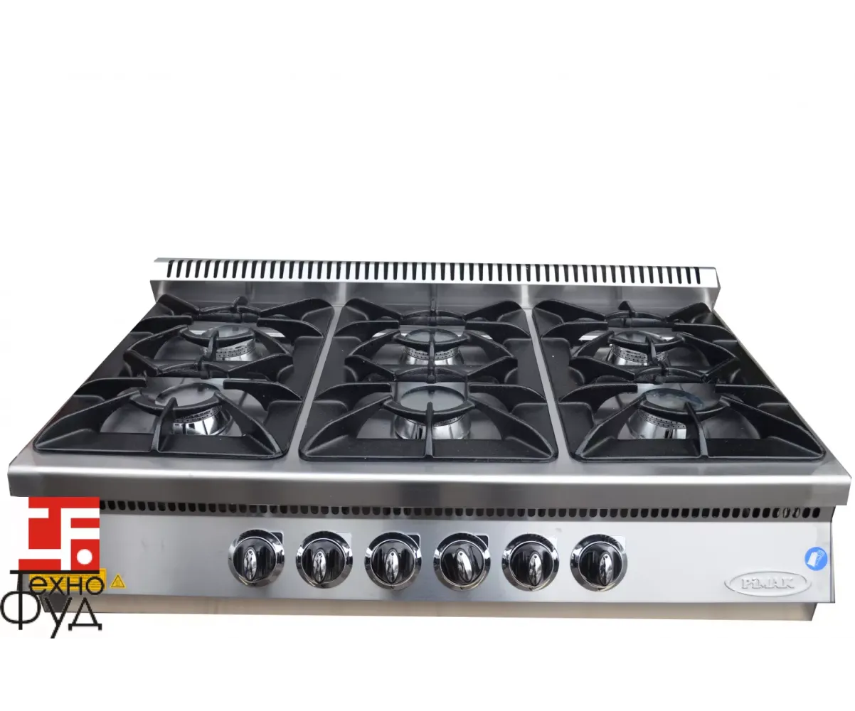 Плита промышленная с газовым контроллером 70MX-6S