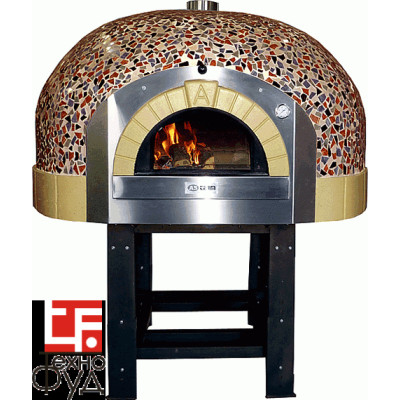 Дровяная печь для пиццы Design D120K\Red Mosaic