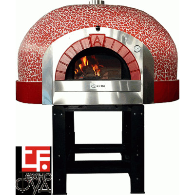 Дровяная печь для пиццы Design D120K\Red Mosaic