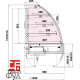 Тепловая витрина JAMAJKA G 0.6