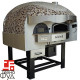 ДРОВЯНАЯ ПЕЧЬ ДЛЯ ПИЦЦЫ DR120К Brown Wave Mosaic