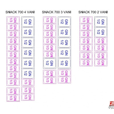 Стол холодильный PPCS703C SNACK