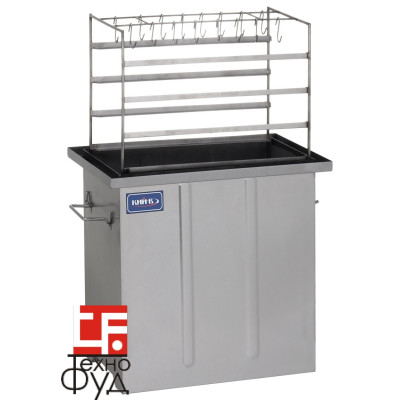 Коптильня для риби КП-Г-5 440х290х440