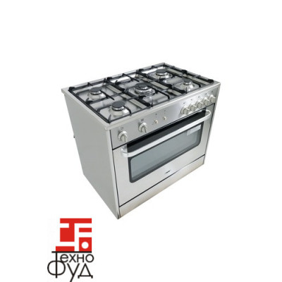 Професійна газова плита SARO TS95C71X