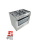 Професійна газова плита SARO TS95C71X