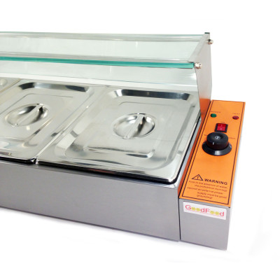Апарат для підігріву готових страв (марміт) GoodFood BM3G вітрина