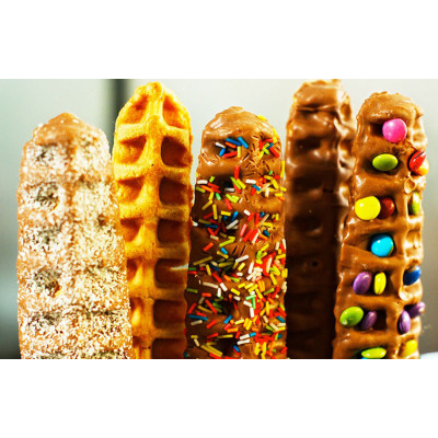 Вафельниця Lolly Waffle пайн (ялинка) GoodFood WB1P
