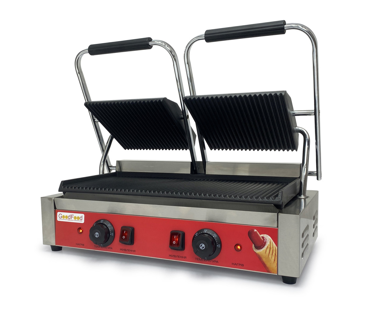 Гриль контактний GoodFood ECG20RR RED