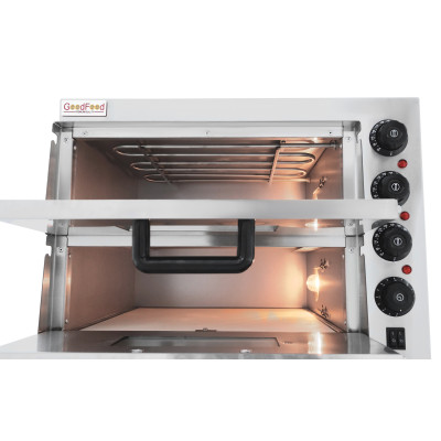 Електрична піч для піци 4+4х20 GoodFood PO2