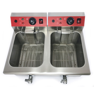 Фритюрниця електрична GoodFood EF12A2 RED із краном