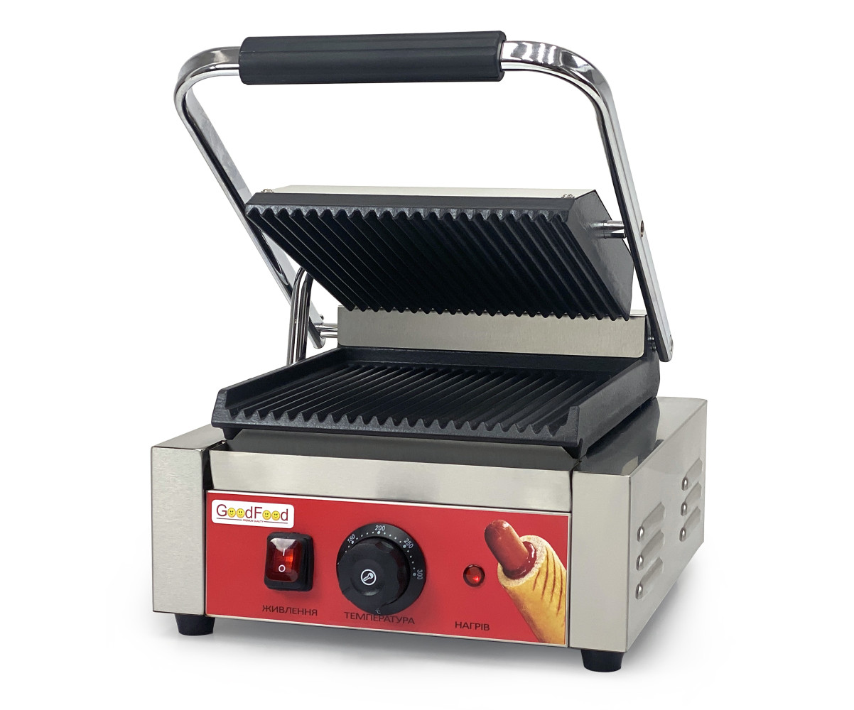 Гриль контактний  GoodFood ECG10 RED
