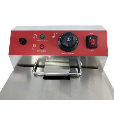 Фритюрниця електрична GoodFood EF12A1 RED з краном