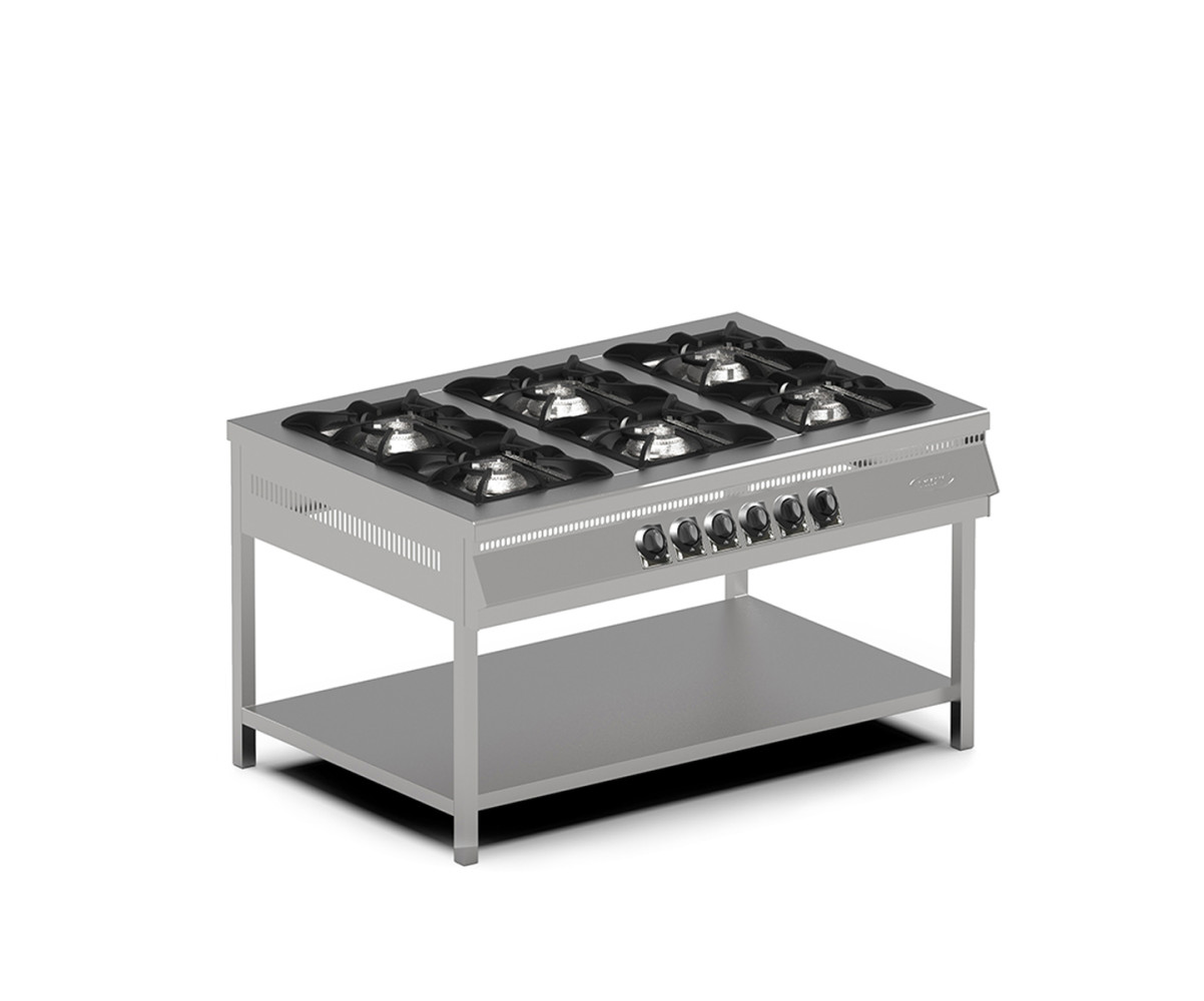 Газовая плита MX-4A 1000*1000*850 PIMAK
