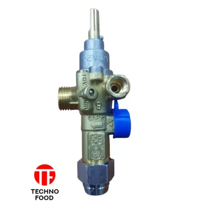 OZTI Кран газовий 9099.00A60.00 PEL тип 21S вхід для газу M16x1,5 (труба-ø 10 мм) МЖ 0,35 мм