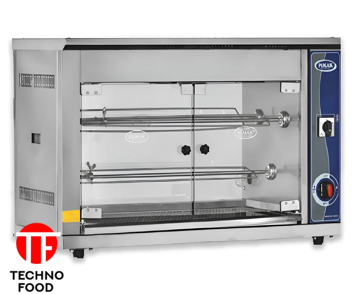 Гриль для кур электрический/газовый M003 Pimak