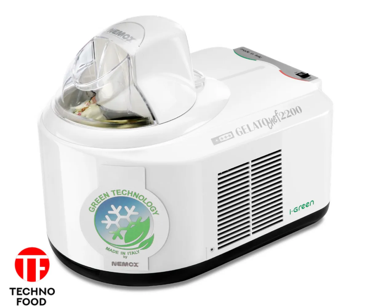 Машина для приготовления мороженого GELATO CHEF 2200 i-Green Color WHITE NEMOX