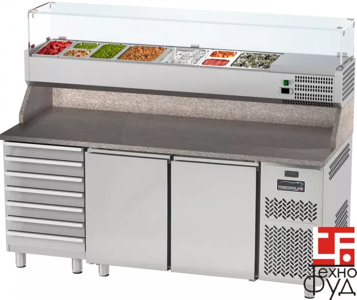 Холодильный стол для пиццы BPCP8027C13
