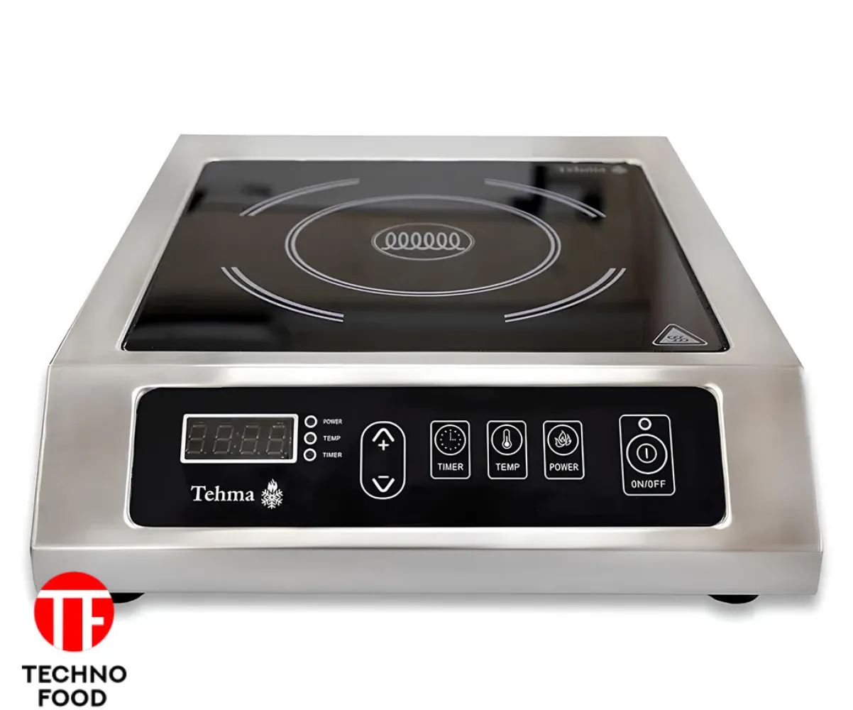 Плита індукційна одноконфорочная настільна 3,5 кВт Tehma 