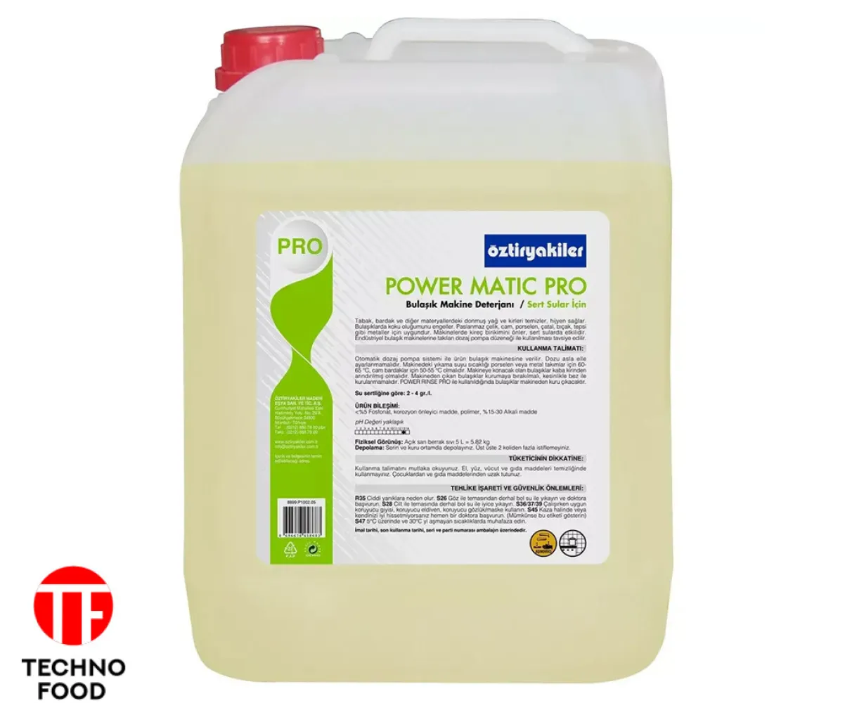 Миючий засіб для посудомийних машин POWER MATIC PRO OZTI 8899.P1002.05