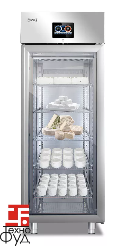 Шкаф для созревания сыра и колбасы AC5103 STG ALL 700 GLASS CF ADV