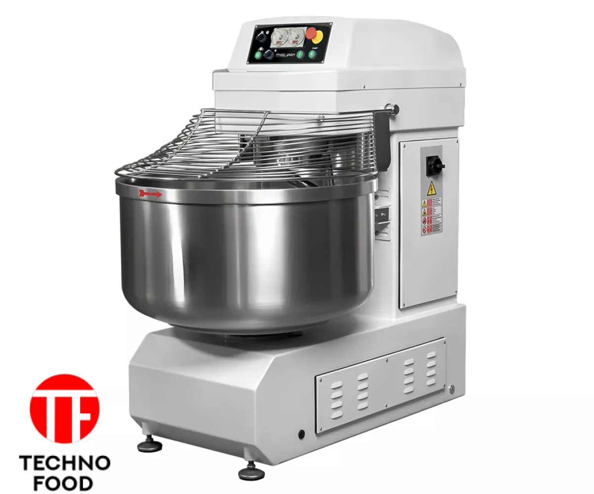 Спиральный тестомес с фиксированной чашей MSP50 JET/T MAC.PAN