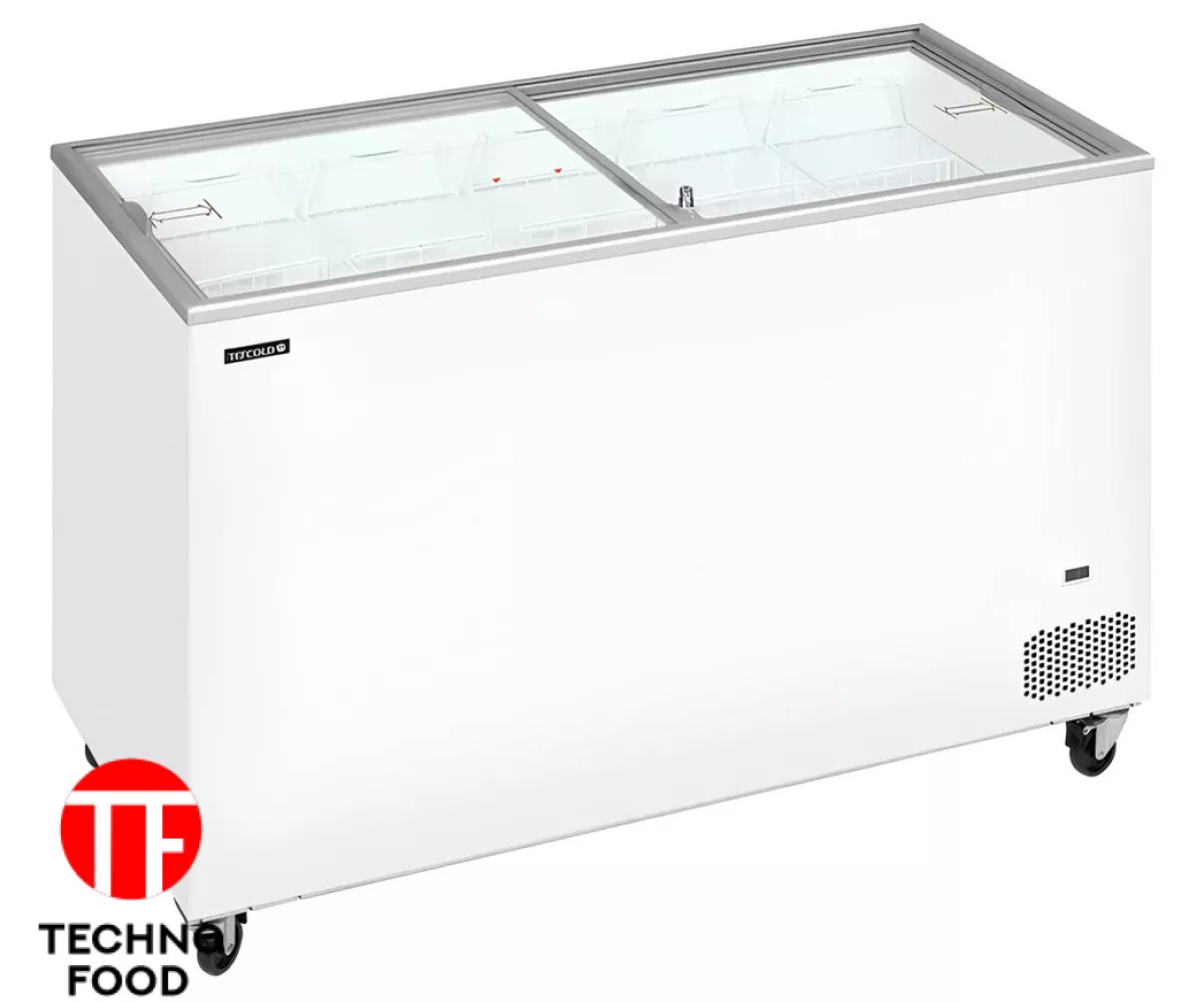 Лар морозильний із склом IC 400 SC Tefcold