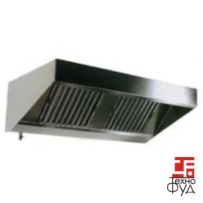 Зонт вытяжной пристенный Техно-2 1500х900х400