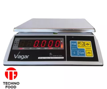 Весы фасовочные VAGAR VW TOUCH 6/15/30 кг