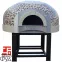 Дровяная печь для пиццы Design D100K Mosaic/Brown Mosaic 