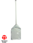 Лопата алюм. для пиццы 36х36см, 120 см SIRMAN 0