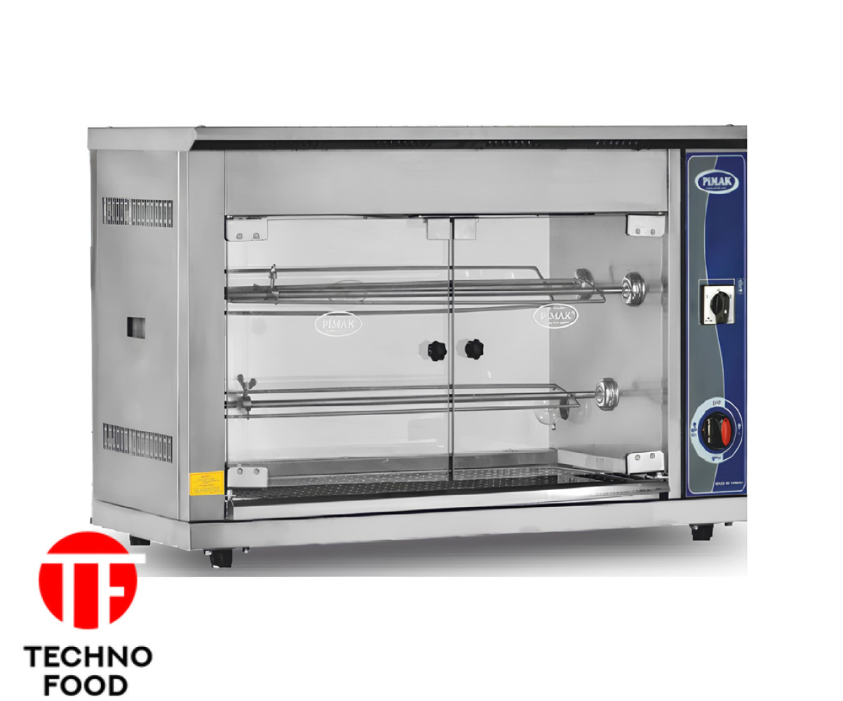 Гриль для кур электрический/газовый М004 Pimak